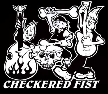 checkeredfisttshirt